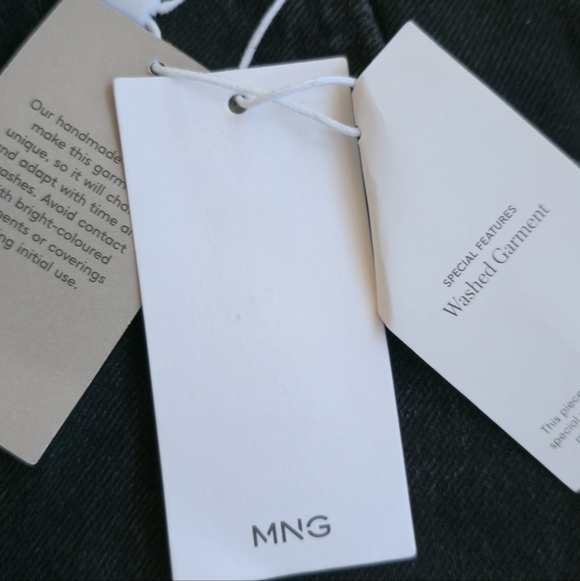 NWT Mango Danila Wide Leg High Rise Jean Size 8 EU40 - Picture 16 of 16